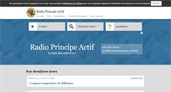 Desktop Screenshot of principeactif.net